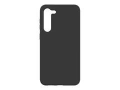 KEY Original - Baksidedeksel for mobiltelefon MagSafe-samsvar - væskesilikon, hard polykarbonat - svart - for Samsung Galaxy S23+
