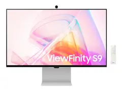 Samsung ViewFinity S9 S27C902PAU - S90PC Series LED-skjerm - Smart - 27&quot; - 5120 x 2880 5K @ 60 Hz - IPS - 600 cd/m&#178; - 1000:1 - 5 ms - Mini DisplayPort, Thunderbolt 4 - h&#248;yttalere - s&#248;lv, metalls&#248;lv