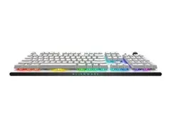 Alienware Tri-Mode AW920K - Tastatur - AlienFX per n&#248;kkel RGB / 16,8 millioner farger tr&#229;dl&#248;s - 2.4 GHz, Bluetooth 5.1, USB - QWERTY - amerikansk engelsk - tastsvitsj: CHERRY MX Red - m&#229;nelys