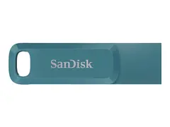 SanDisk Ultra Dual Drive Go - USB-flashstasjon 256 GB - USB 3.2 Gen 1 / USB-C - navagio-br&#248;nn
