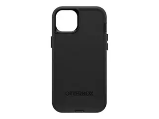 OtterBox Defender Series - Baksidedeksel for mobiltelefon robust - MagSafe-samsvar - polykarbonat, syntetisk gummi, 50 % resirkulert plast - svart - for Apple iPhone 14 Plus