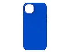 KEY - Baksidedeksel for mobiltelefon antibakteriell - MagSafe-samsvar - v&#230;skesilikon, hard polykarbonat - koboltbl&#229; - 6.7&quot; - for Apple iPhone 14 Plus (6.7 tommer)