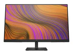 HP P24h G5 - LED-skjerm - 23.8" 1920 x 1080 Full HD (1080p) @ 75 Hz - IPS - 250 cd/m² - 1000:1 - 5 ms - HDMI, VGA, DisplayPort - høyttalere - svart