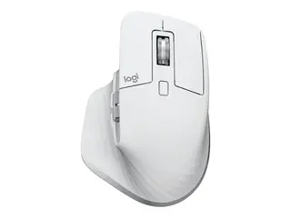 Logitech Master Series MX Master 3S for Mac Mus - ergonomisk - optisk - 7 knapper - trådløs - Bluetooth, 2.4 GHz - blekgrå - for Apple MacBook