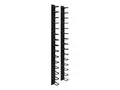 Eaton Tripp Lite Series SmartRack Vertical Cable Manager Rack-kabelf&#248;ringssett - svart - 183 cm