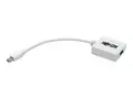 Eaton Tripp Lite Series 6in Mini DisplayPort to HDMI Adpater Converter mDP to HDMI M/F 6&quot; Video adapter - Mini DisplayPort hann til HDMI hunn - 15.2 cm - hvit