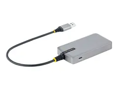 STARTECH.COM 3-Port USB Hub with Ethernet USB-A Ports Gigabit Ethernet/G