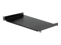 STARTECH 1U SERVER RACK SHELF - 10IN 254MM DEEP SHELF - 1U RACK SHELF