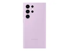 Samsung EF-PS918 - Baksidedeksel for mobiltelefon silikon - lavendel - for Galaxy S23 Ultra
