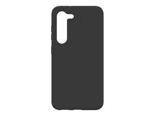 KEY Original - Baksidedeksel for mobiltelefon antimikrobielt - MagSafe-samsvar - væskesilikon, hard polykarbonat - svart - for Samsung Galaxy S23