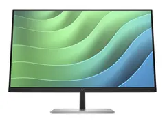 HP E27 G5 PVC Free - E-Series - LED-skjerm 27" - 1920 x 1080 Full HD (1080p) @ 75 Hz - IPS - 300 cd/m² - 1000:1 - 5 ms - HDMI, DisplayPort - svart, svart og sølv (stativ)