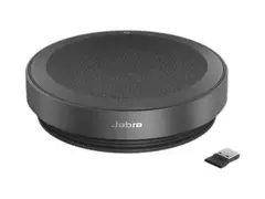 Jabra Speak2 75 UC - Høyttalende håndfri telefon Bluetooth - trådløs, kablet - USB-C, USB-A - mørk grå - Zoom Certified, Cisco Webex Certified, Certified for Zoom Rooms, Alcatel-Lucent Certified, Avaya Certified, Unify Certified, MFi Certified, Google Meet Certified, Amazon Chime Certified, Google Fast Pair Certified