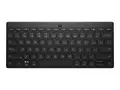 HP 355 Compact Multi-Device - Tastatur - tr&#229;dl&#248;s Bluetooth 5.2 - Pan Nordic - svart - resirkulerbar emballasje