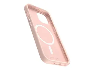 OtterBox Symmetry Series - Baksidedeksel for mobiltelefon MagSafe-samsvar - polykarbonat, syntetisk gummi - ballet shoes (pink) - for Apple iPhone 13, 14, 15