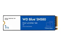 WD Blue SN580 WDS100T3B0E - SSD - 1 TB - intern M.2 2280 - PCIe 4.0 x4 (NVMe)