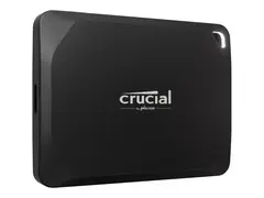 Crucial X10 Pro - SSD - kryptert - 4 TB - ekstern (bærbar) USB 3.2 Gen 2 (USB-C kontakt) - 256-bit AES