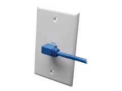 EATON TRIPPLITE Right-Angle Cat6 Gigabit Molded UTP Ethernet Cable RJ45