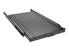 Eaton Tripp Lite Series Rack Enclosure Cabinet Standard Sliding Shelf 50lb Capacity Rack-hylle - svart