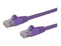 STARTECH 5M PURPLE CAT6 CABLE SNAGLESS ETHERNET CABLE UTP