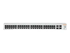 HPE Networking Instant On 1930 48G Class4 PoE 4SFP/SFP+ 370W Switch Switch - L3 - Styrt - 48 x 10/100/1000 (PoE) + 4 x 1 Gigabit / 10 Gigabit SFP+ - rackmonterbar - PoE (370 W)