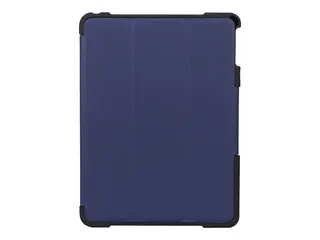 NutKase BumpKase - Lommebok for nettbrett forsterket termoplast polyuretan (TPU) - svart, mørk blå - 10.2" - for Apple 10.2-inch iPad (7. generasjon, 8. generasjon, 9. generasjon)