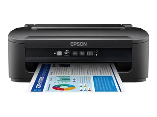 Epson WorkForce WF-2110W - Skriver - farge ink-jet - A4/Legal - 5760 x 1440 dpi - opp til 9 spm (mono) / inntil 4.7 spm (farge) - kapasitet: 100 ark - USB 2.0, LAN, Wi-Fi(n)