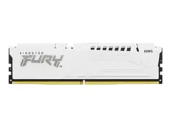 Kingston FURY Beast - DDR5 - sett 64 GB: 4 x 16 GB - DIMM 288-pin - 2600 MHz / PC5-41600 - CL40 - 1.25 V - ikke-bufret - on-die ECC - hvit