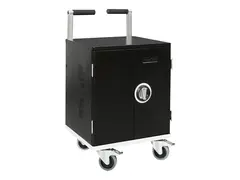 LEBA NoteCart Tablet 30 - Vogn (kun lading) for 30 nettbrett - USB-C-lader og USB-C til USB-C-kabler - l&#229;sbar - skjermst&#248;rrelse: up to 10.2&quot; ( iPad 11&quot;)