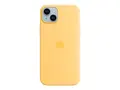 Apple - Baksidedeksel for mobiltelefon MagSafe-samsvar - silikon - solgl&#248;d - for iPhone 14 Plus
