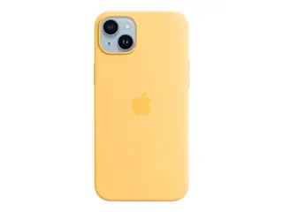 Apple - Baksidedeksel for mobiltelefon MagSafe-samsvar - silikon - solglød - for iPhone 14 Plus
