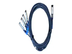 QNAP - Direkte 100GBase-koblingskabel QSFP28 (hann) til SFP28 (hann) - 1.5 m