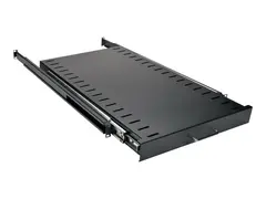 Eaton Tripp Lite Series Rack Enclosure Cabinet Heavy Duty Sliding Shelf 200lb Capacity Rack-hylle - svart