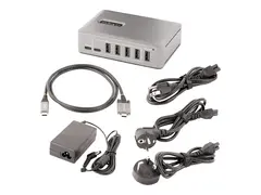 STARTECH 10-PORT USB-C HUB SELF-POWERE DESKTOP/LAPTOP EXPANSION HUB
