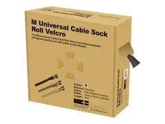 Multibrackets M Universal Cable Sock Touch Fastener Kabelordner - svart