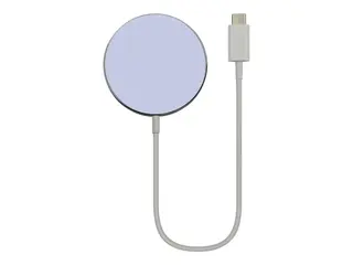 GRATEQ - Trådløs ladematte - 15 watt - 2.22 A (magnetisk) hvit