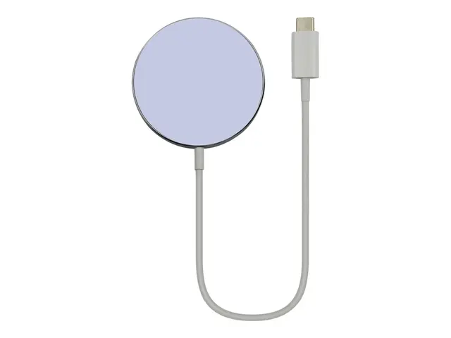 GRATEQ - Trådløs ladematte - 15 watt - 2.22 A (magnetisk) hvit 