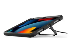 Compulocks iPad 10.9" 10th Gen Secured Kickstand Støtfanger for nettbrett - stativ - gummi - svart - for Apple 10.9-inch iPad (10. generasjon)