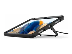 Compulocks Galaxy Tab A8 10.5" Secured Kickstand Støtfanger for nettbrett - stativ - metall, gummi - svart - for Samsung Galaxy Tab A8