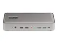 STARTECH.COM Dual-Laptop USB-C KVM Docking Station Dual Monitor 4K 60Hz Di