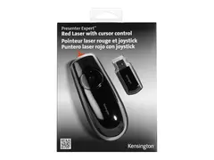 Kensington Presenter Expert Red Laser with Cursor Control Presentasjonsfjernstyring - RF - svart