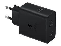 Samsung EP-T5020 - Str&#248;madapter 50 watt - 3 A - SFC 2.0, PD 3.0 (24 pin USB-C) - p&#229; kabel: USB-C - svart