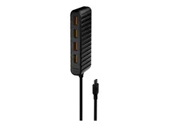 Unisynk - Hub - mini - 4 x USB 3.1 stasjon&#230;r