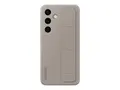 Samsung EF-GS921 - Baksidedeksel for mobiltelefon silikon - musegr&#229;tt - for Galaxy S24