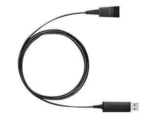 Jabra LINK 230 - Hodesettadapter USB hann til Quick Disconnect