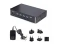 STARTECH.COM 4-Port DisplayPort 1.4 KV Switch 8K 60Hz / 4K 144Hz 2x USB 3.0 Po