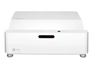 Optoma ZW410UST - DLP-projektor - laser - 3D 4000 lumen - WXGA (1280 x 800) - 16:10 - 720p - ultrakortkast linse - hvit