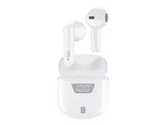 Cellular Line SEEK - True wireless-hodetelefoner med mikrofon i &#248;ret - Bluetooth - hvit
