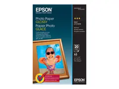 Epson - Blank - A3 (297 x 420 mm) 200 g/m² - 20 ark fotopapir - for Expression Photo XP-970; SureColor P706, SC-T5160, T3160, T5160; WorkForce WF-7840, 7845