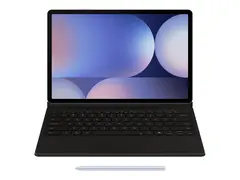 Samsung EF-DX825 - Tastatur og folioveske (bokomslag) AI-tast - med styreplate - tr&#229;dl&#248;s - POGO pin, Bluetooth - svart tastatur, svart boks - for Galaxy Tab S10+, Tab S9 FE+, Tab S9+