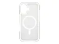 IDEAL OF SWEDEN - Baksidedeksel for mobiltelefon MagSafe-samsvar - polykarbonat, termoplast-polyuretan (TPU) - skyet hvit - for Apple iPhone 16 Plus